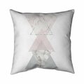 Begin Home Decor 20 x 20 in. Geometric Art-Double Sided Print Indoor Pillow 5541-2020-PA2